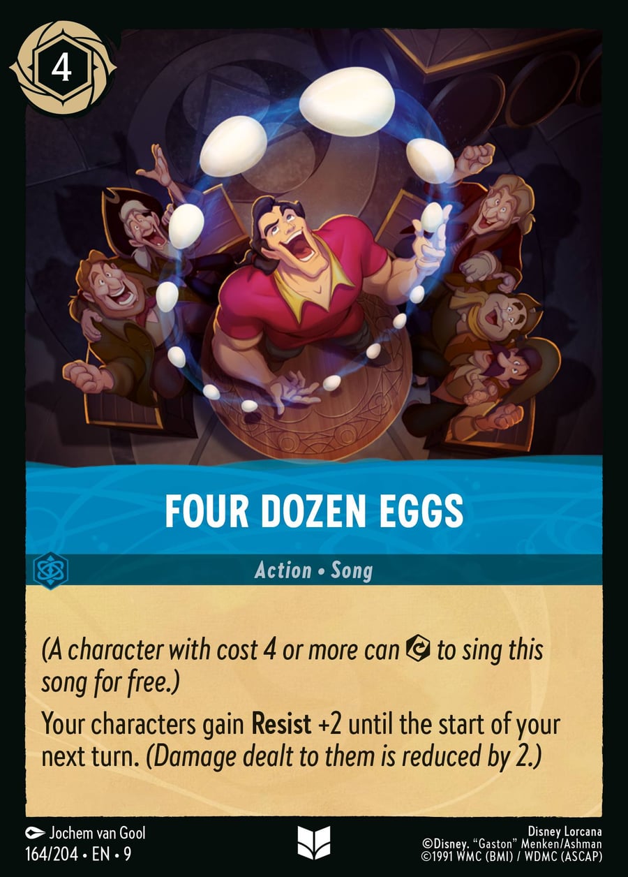 Four Dozen Eggs card art