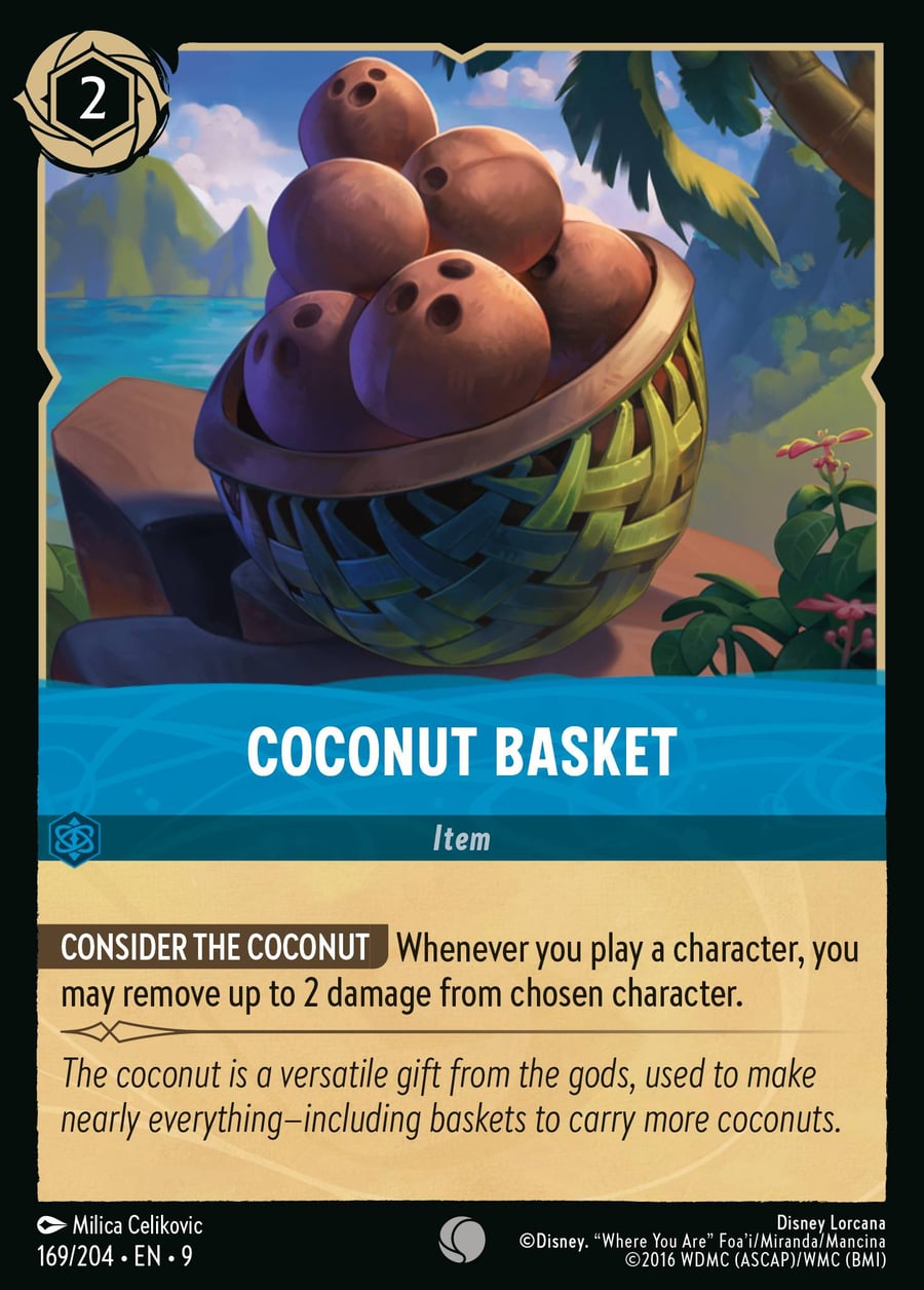 Coconut Basket card art