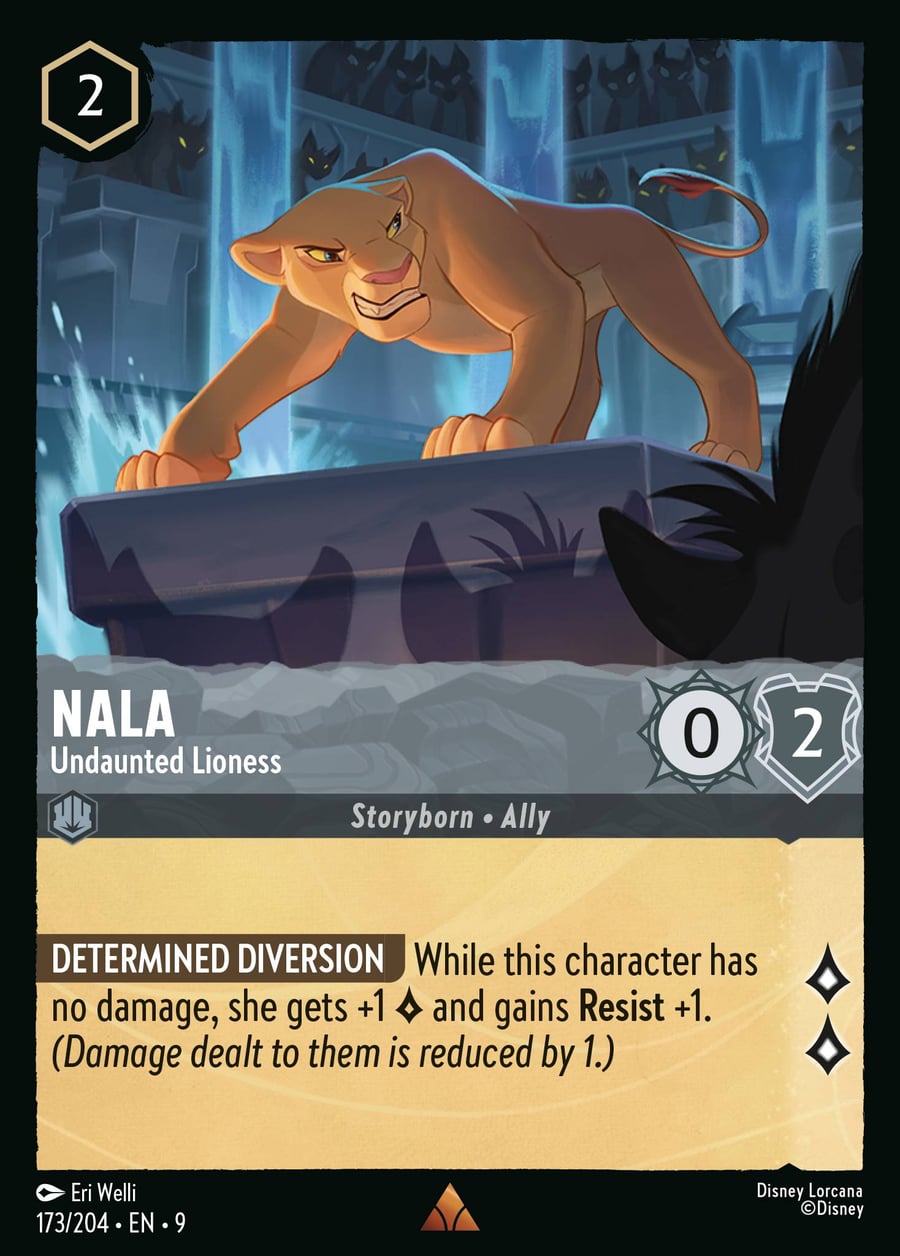 Nala - Undaunted Lioness card art