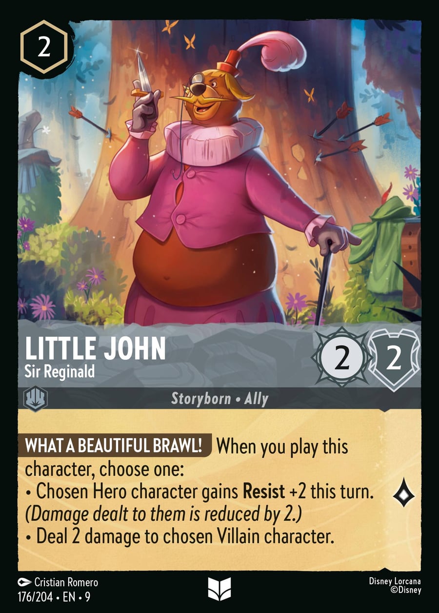 Little John - Sir Reginald card art