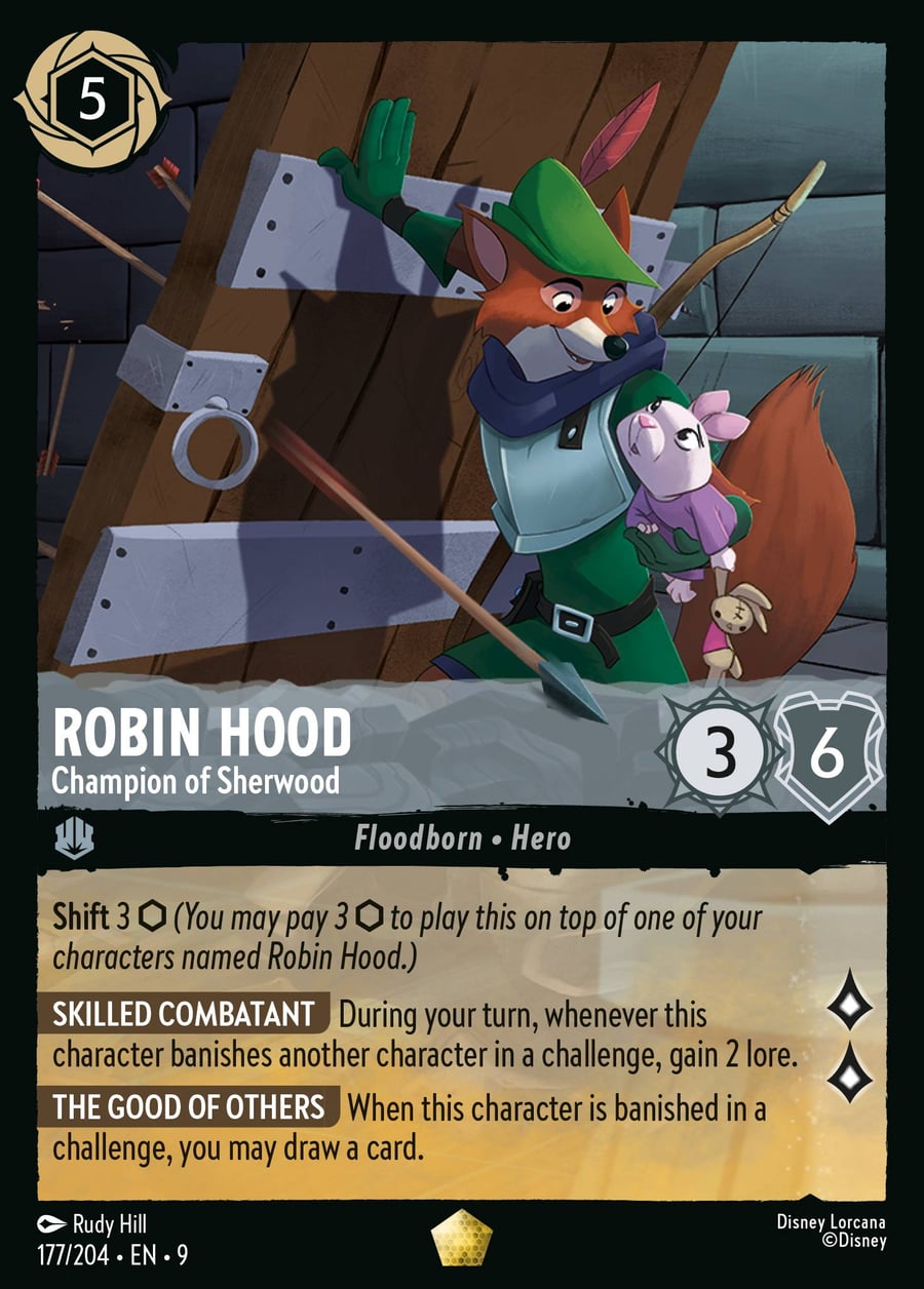 Robin Hood - Champion of Sherwood card art