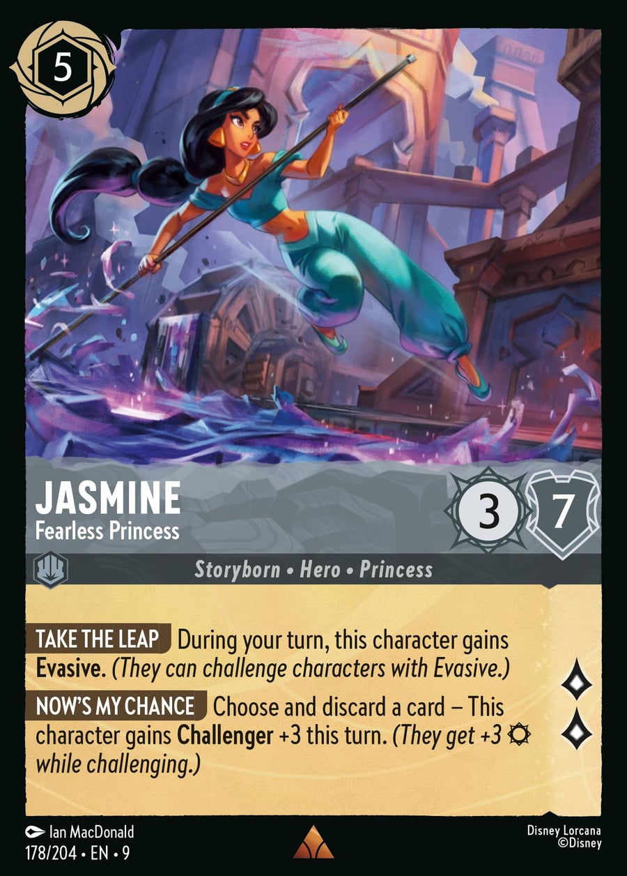 Jasmine - Fearless Princess card art
