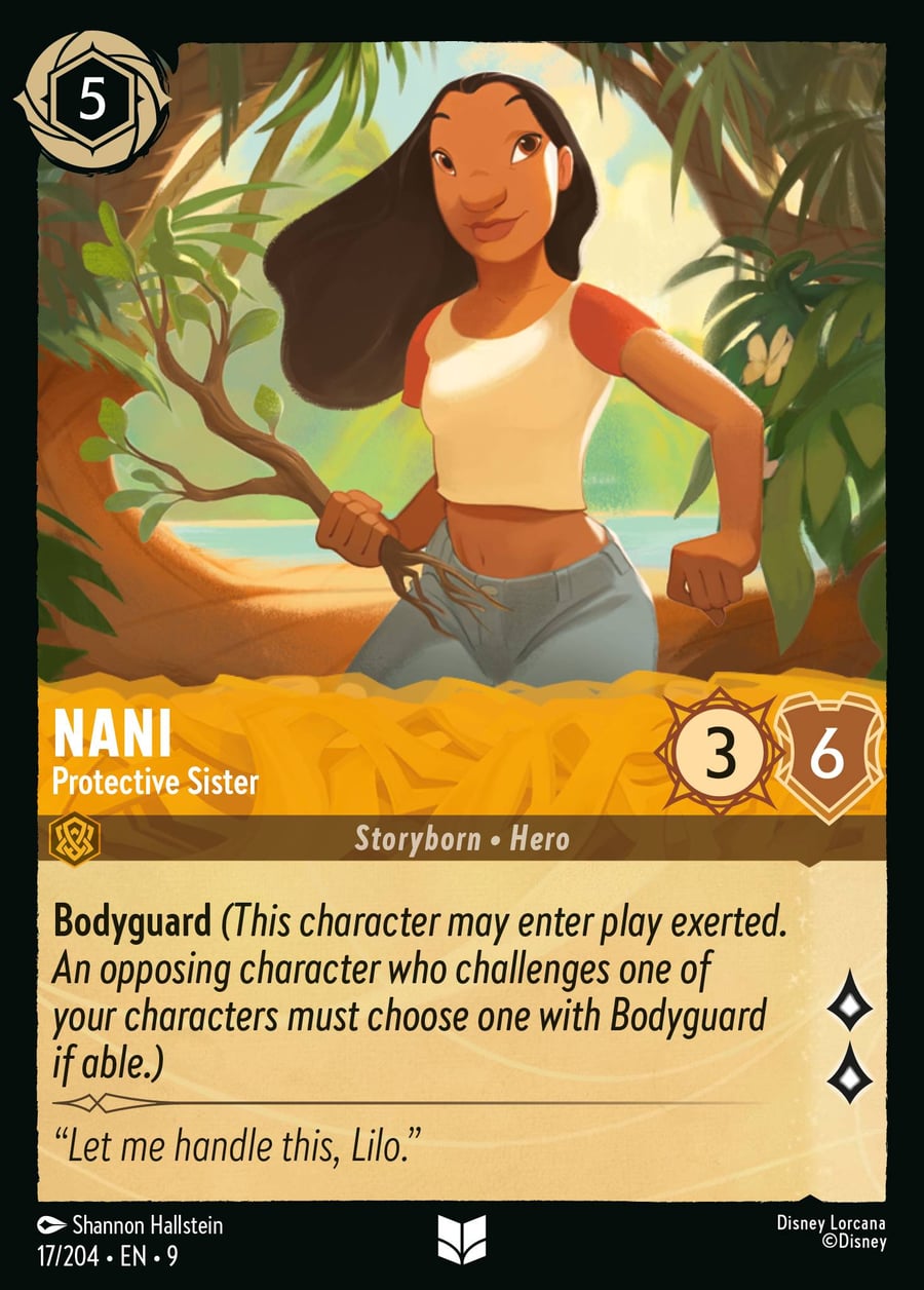 Nani - Protective Sister card art