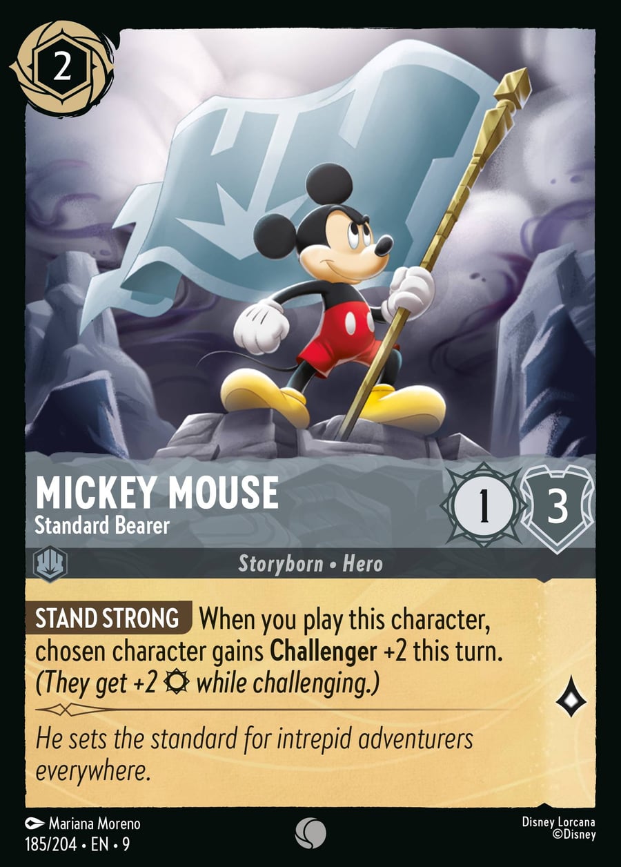 Mickey Mouse - Standard Bearer card art