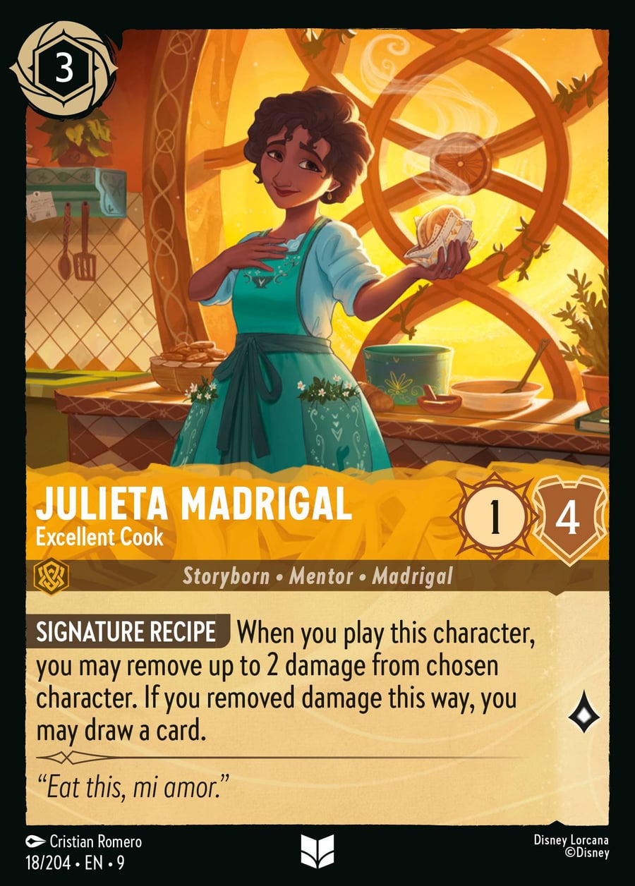 Julieta Madrigal - Excellent Cook card art