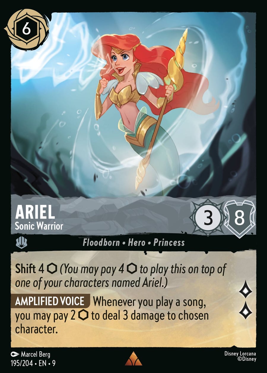 Ariel - Sonic Warrior card art