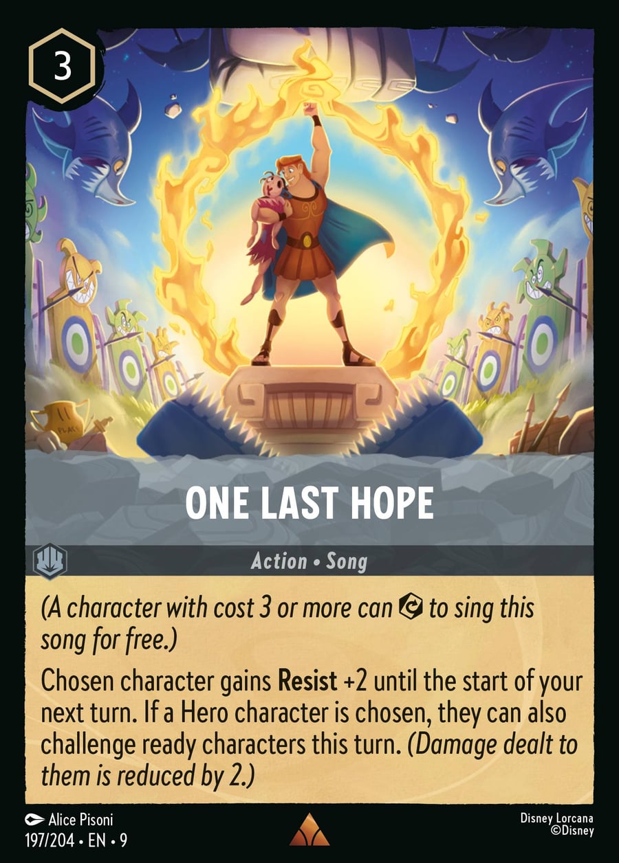 One Last Hope card art
