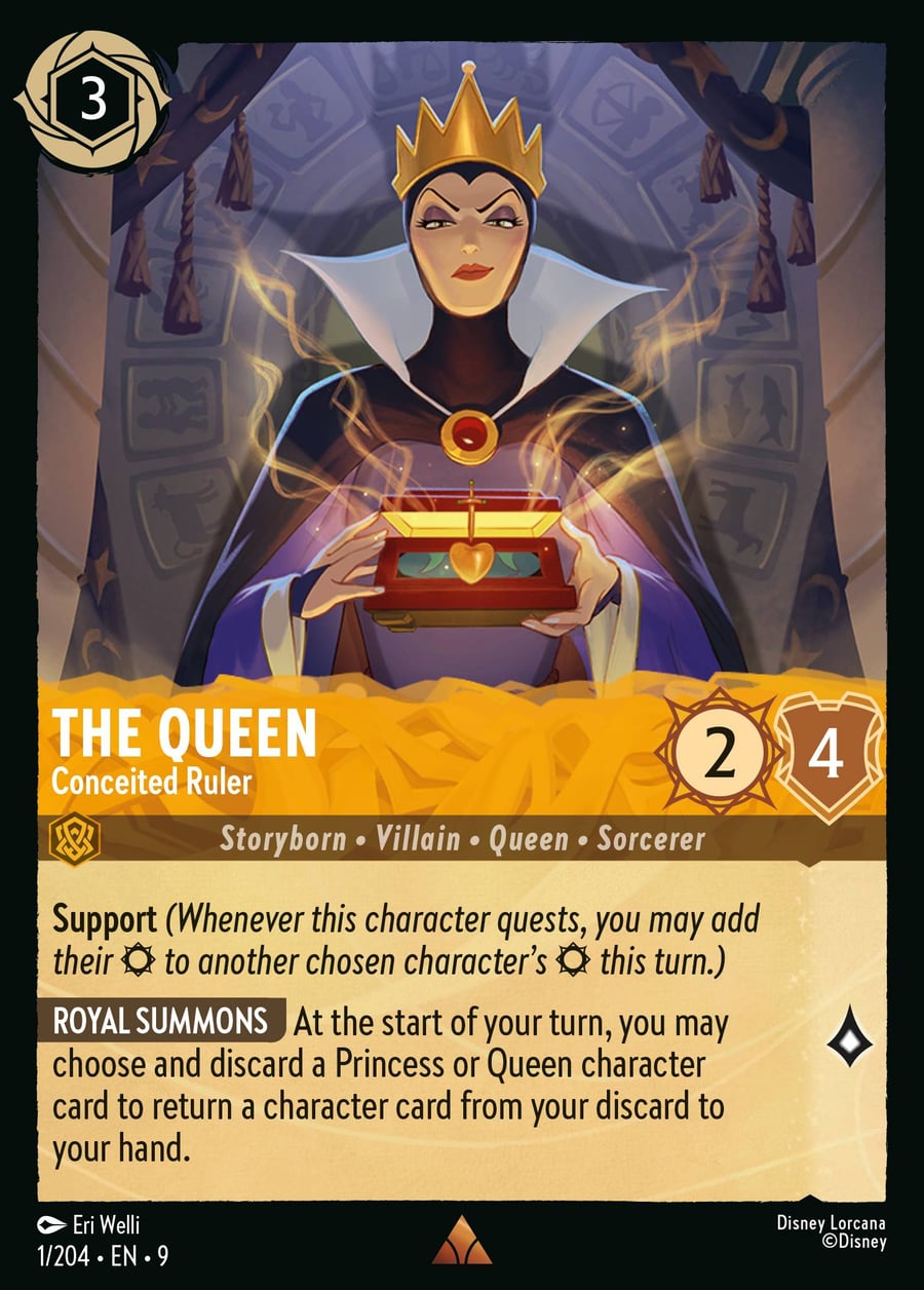 The Queen - Conceited Ruler card art