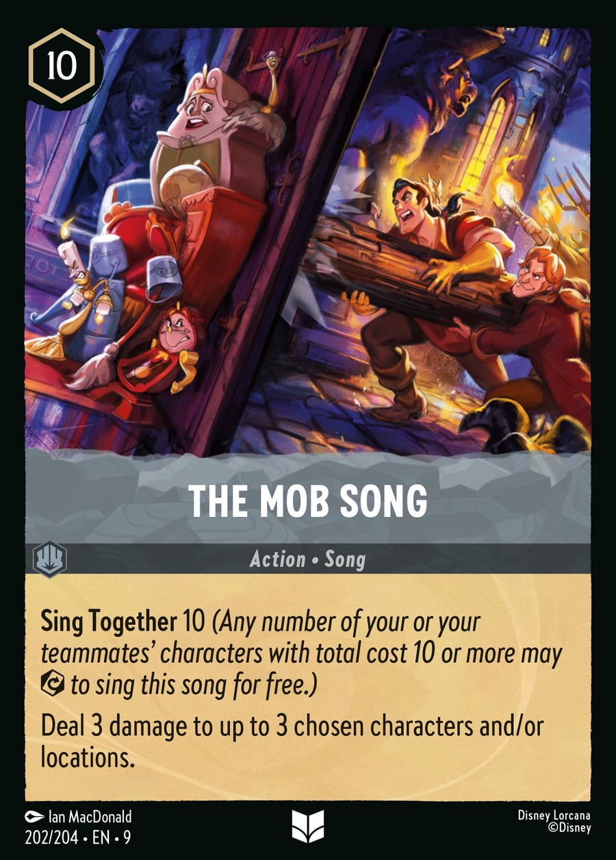The Mob Song card art