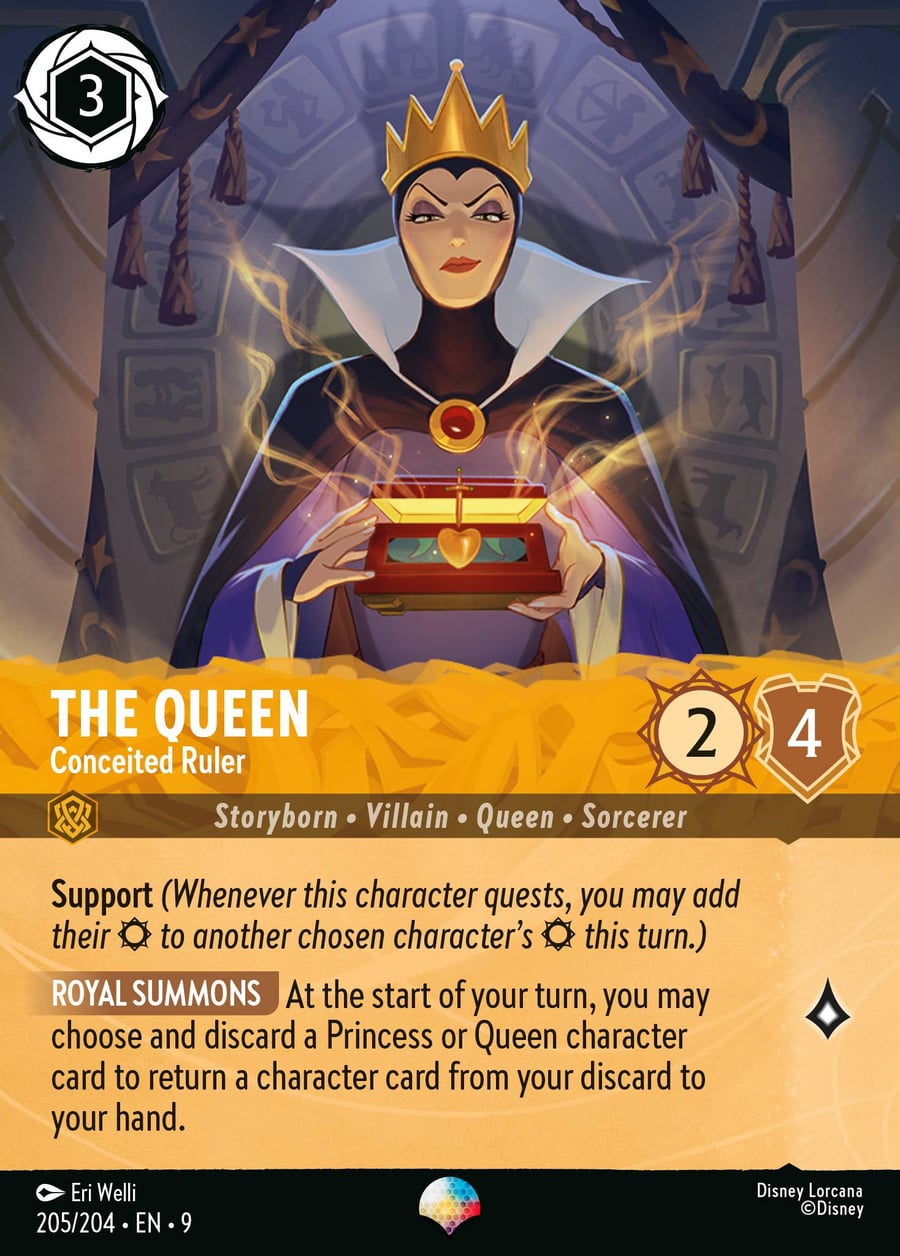 The Queen - Conceited Ruler card art