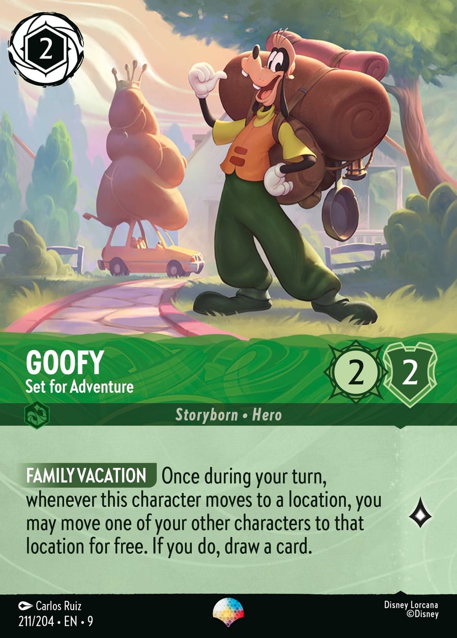 Goofy - Set for Adventure card art