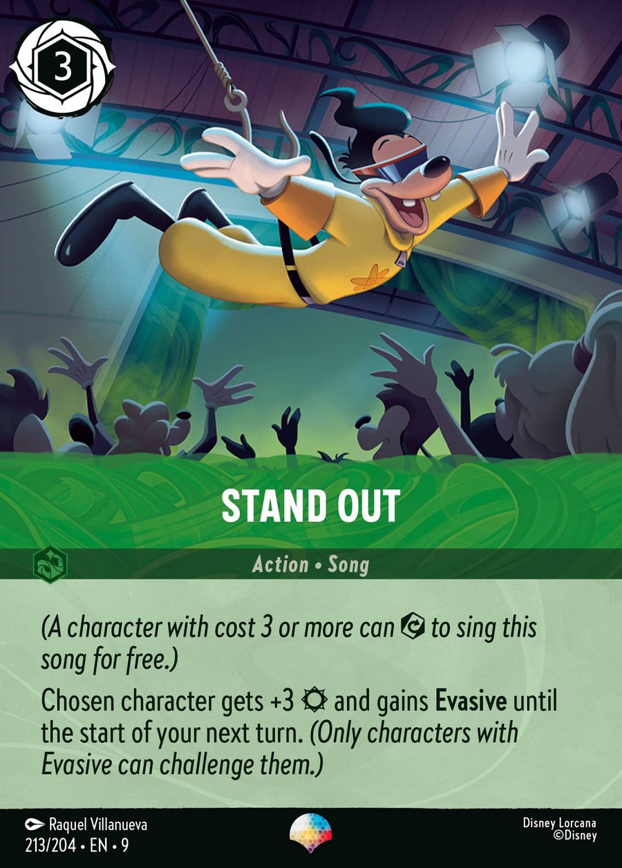 Stand Out card art