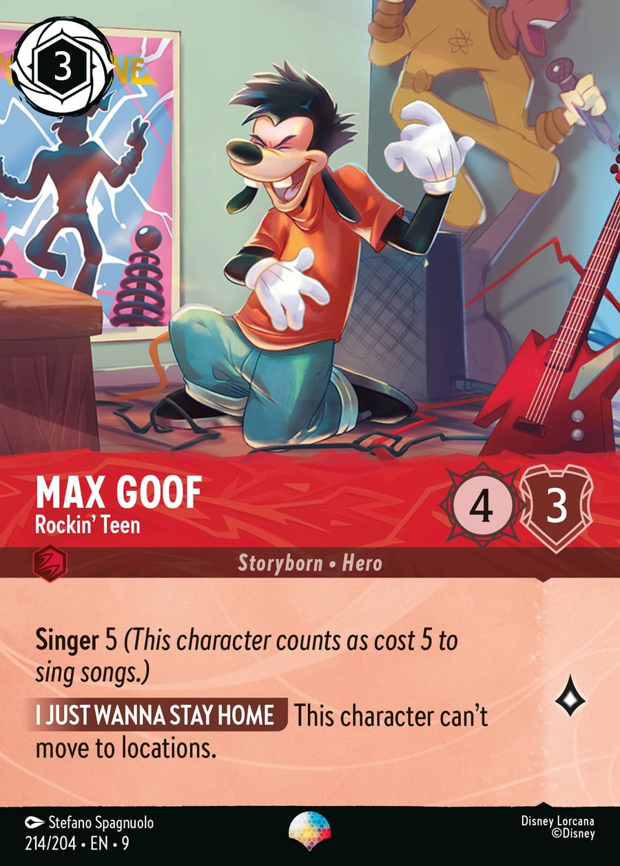 Max Goof - Rockin' Teen card art