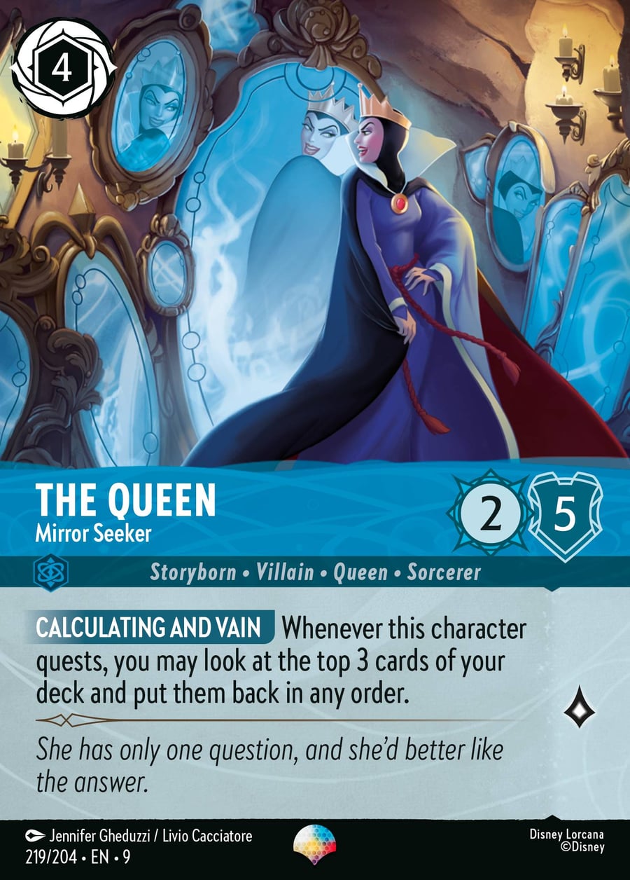 The Queen - Mirror Seeker card art