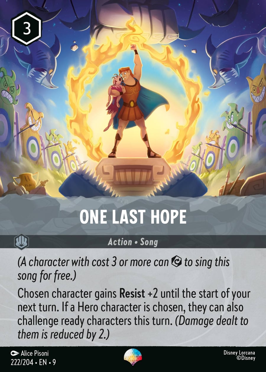 One Last Hope card art