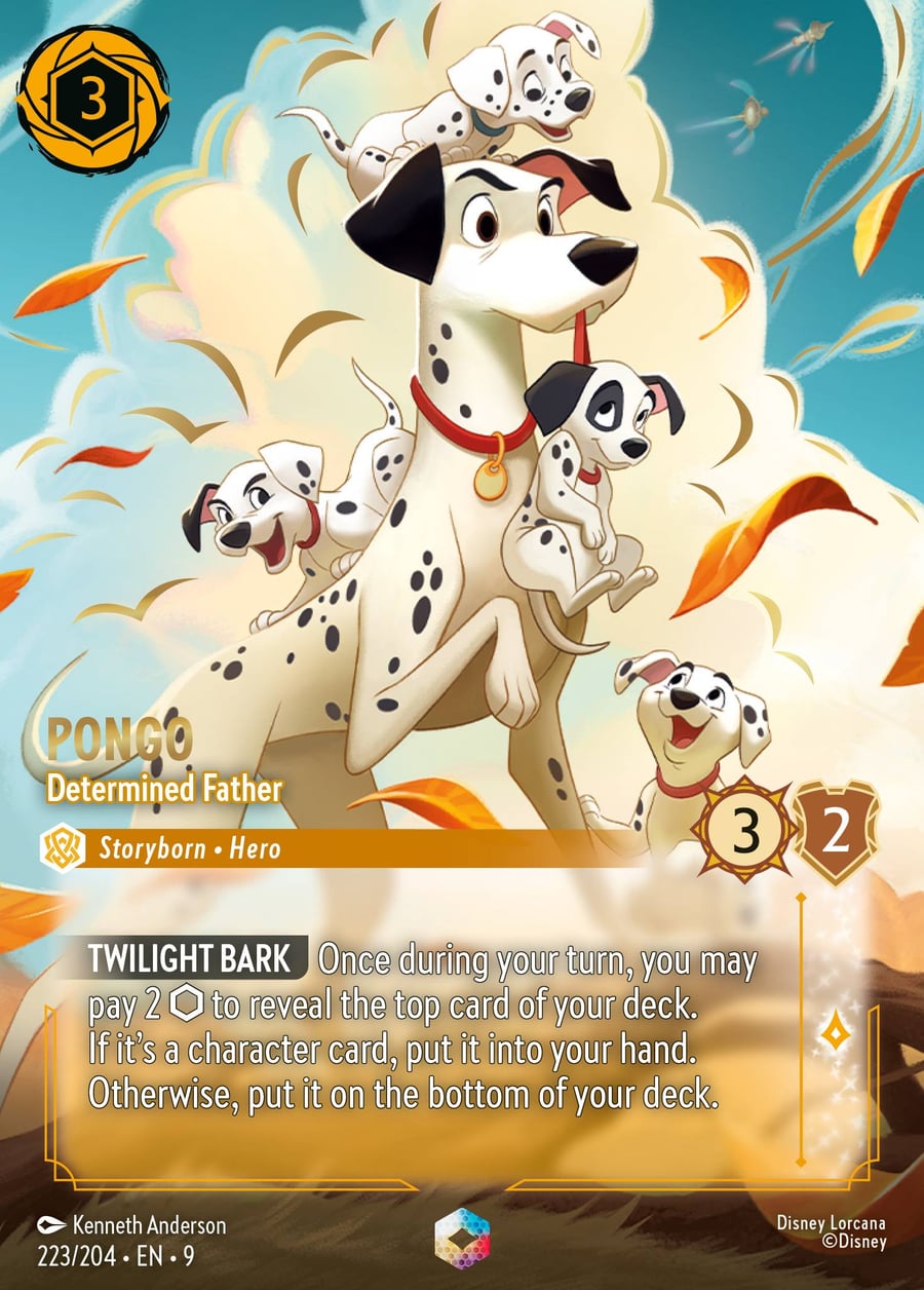 Pongo - Determined Father card art
