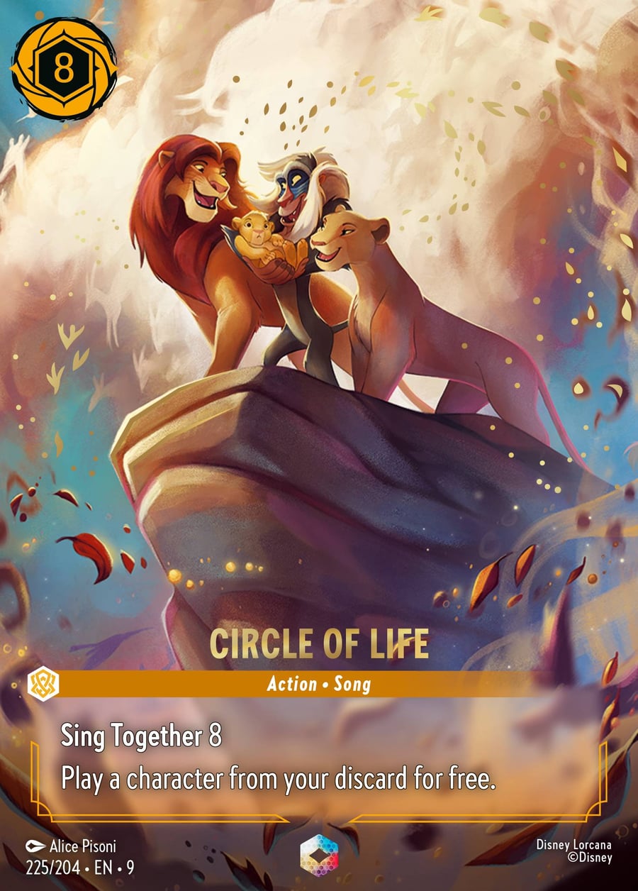 Circle of Life card art