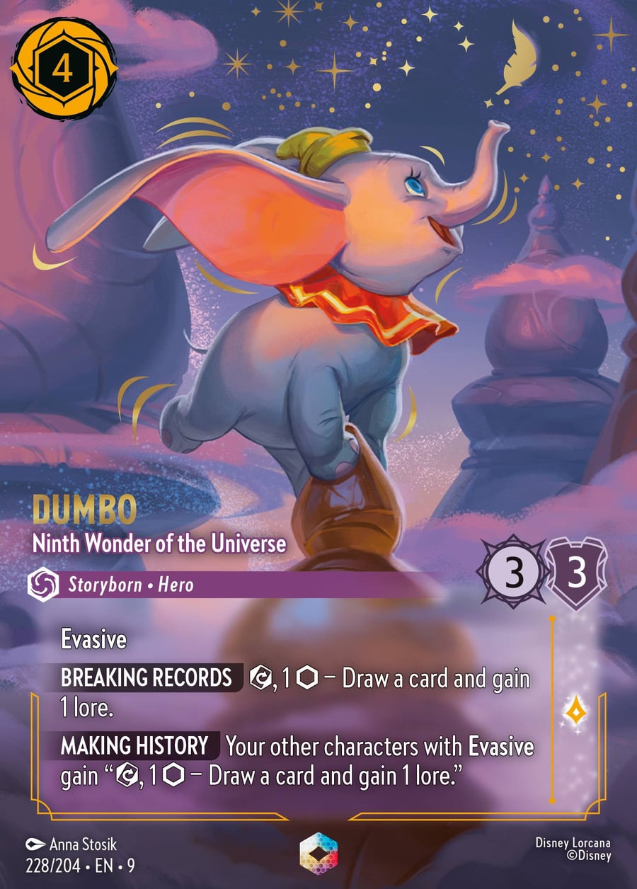 Dumbo - Ninth Wonder of the Universe card art