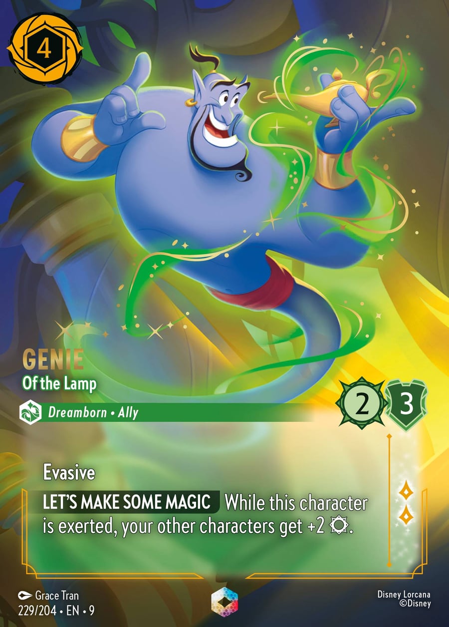 Genie - Of the Lamp card art