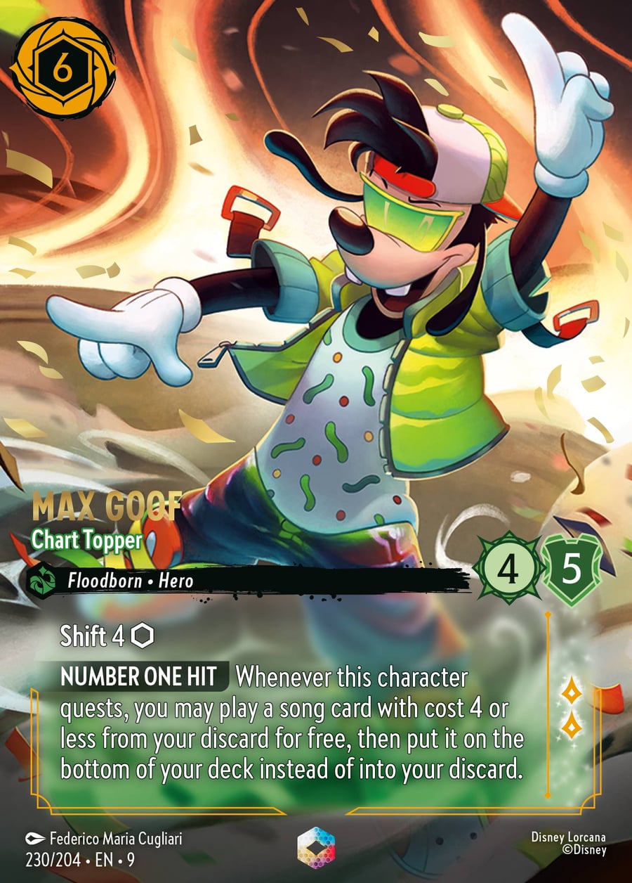 Max Goof - Chart Topper card art