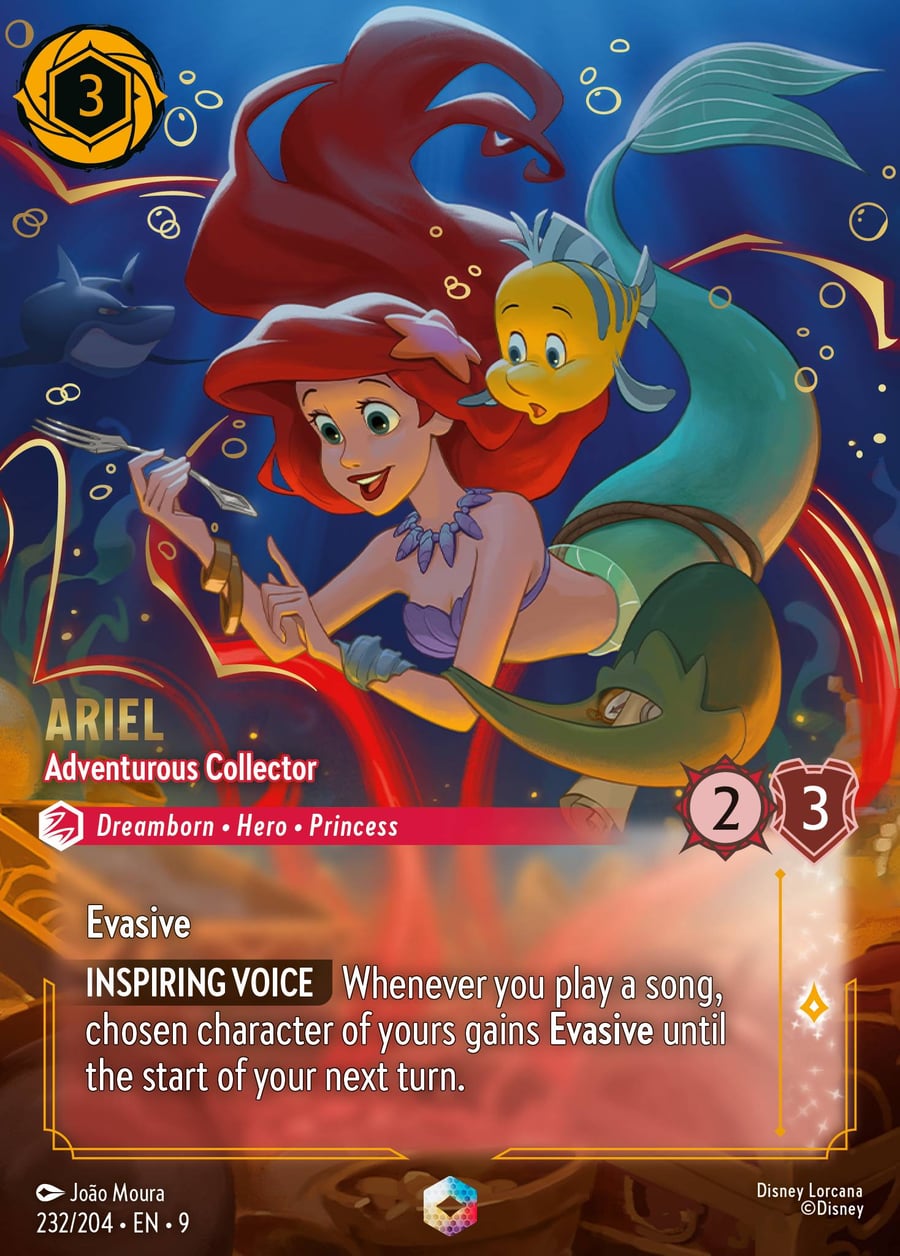 Ariel - Adventurous Collector card art