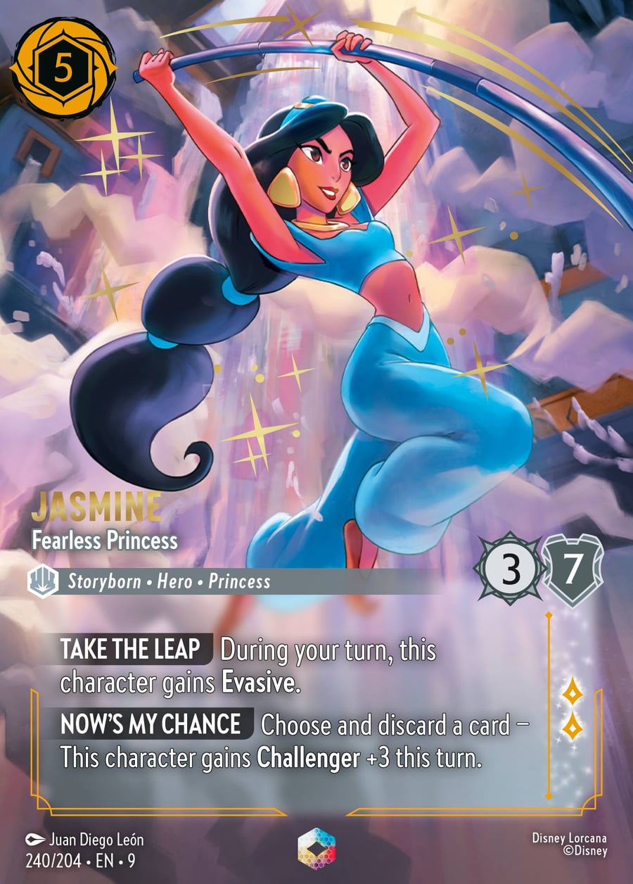 Jasmine - Fearless Princess card art