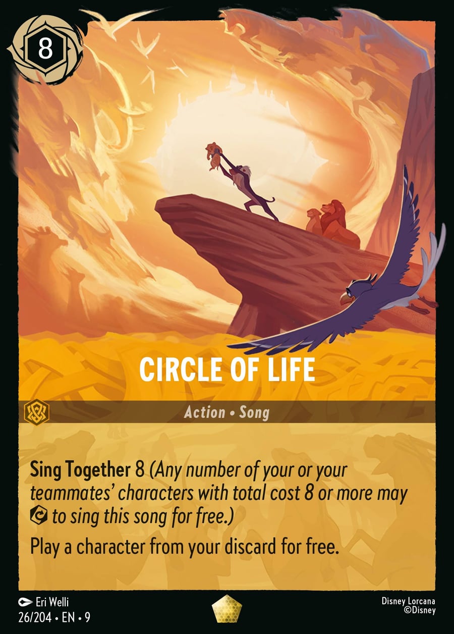 Circle of Life card art