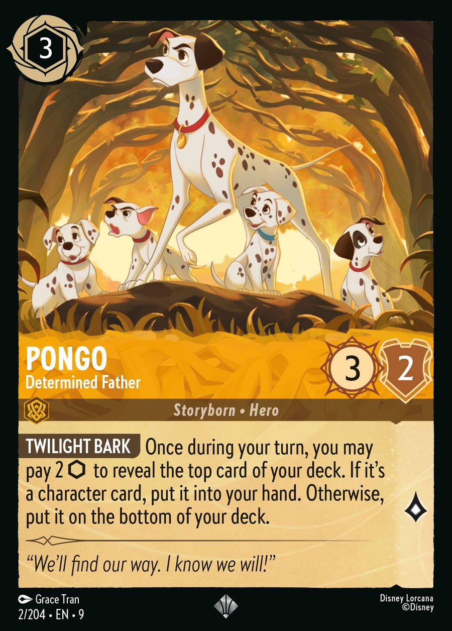 Pongo - Determined Father card art