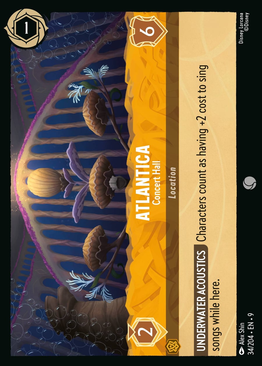 Atlantica - Concert Hall card art