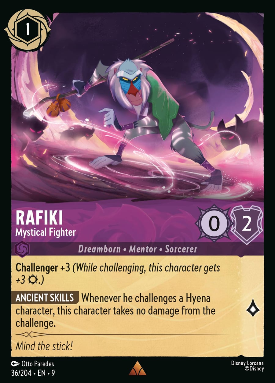 Rafiki - Mystical Fighter card art