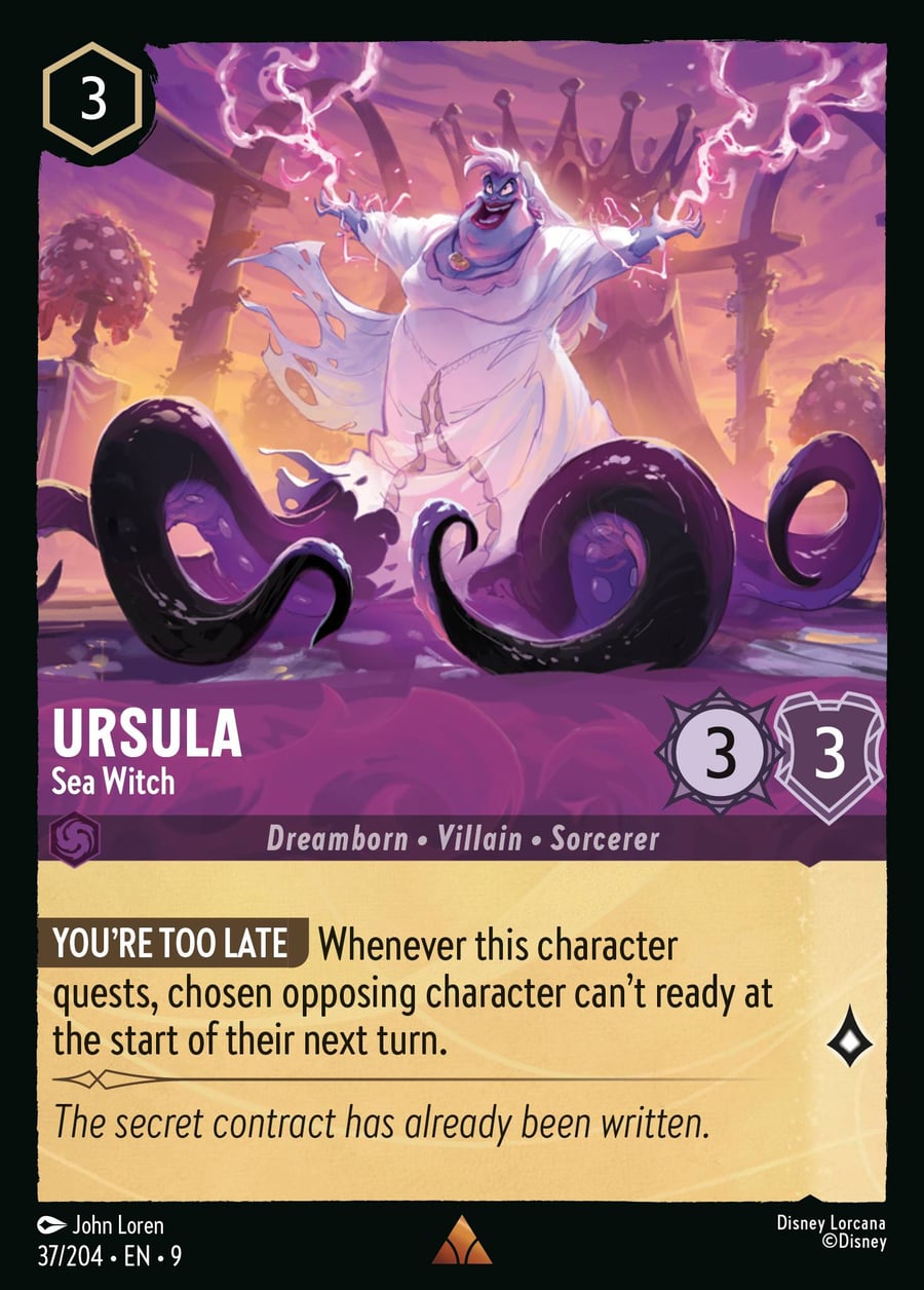 Ursula - Sea Witch card art