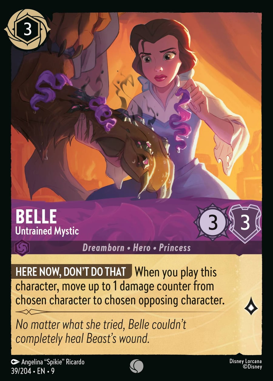 Belle - Untrained Mystic card art