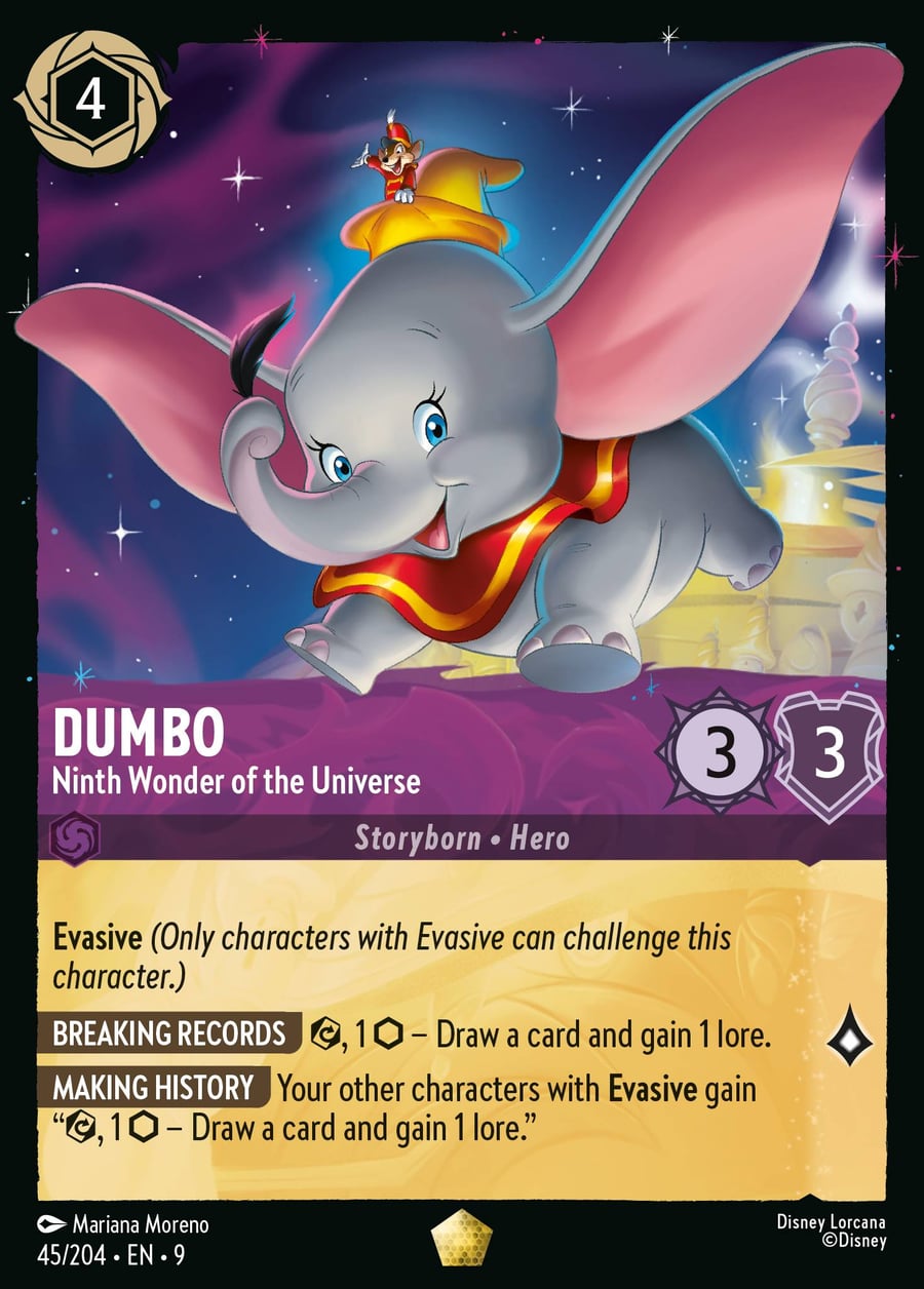 Dumbo - Ninth Wonder of the Universe card art