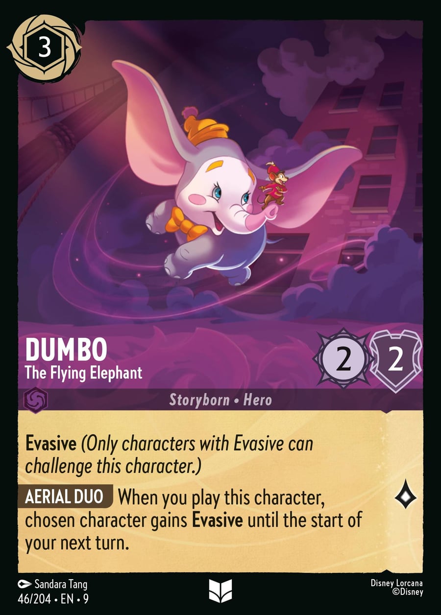 Dumbo - The Flying Elephant card art