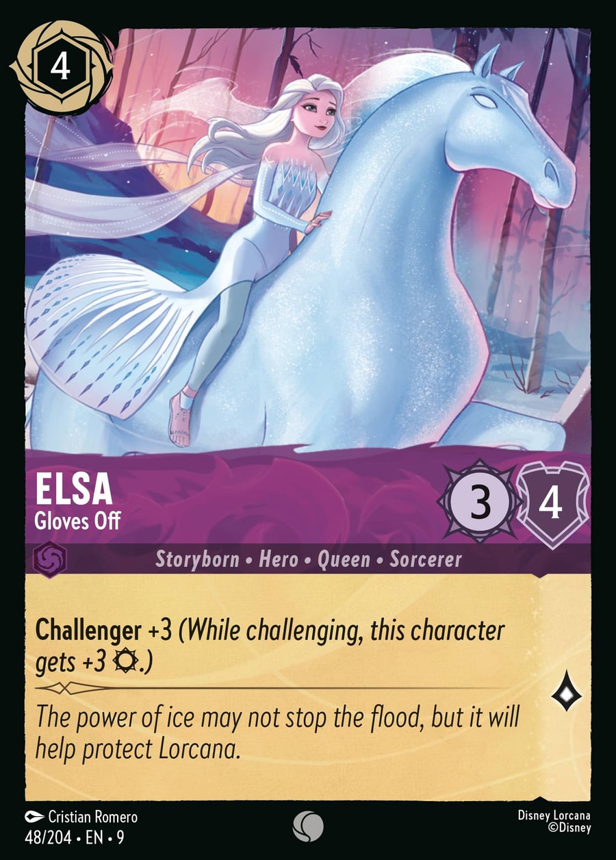Elsa - Gloves Off card art