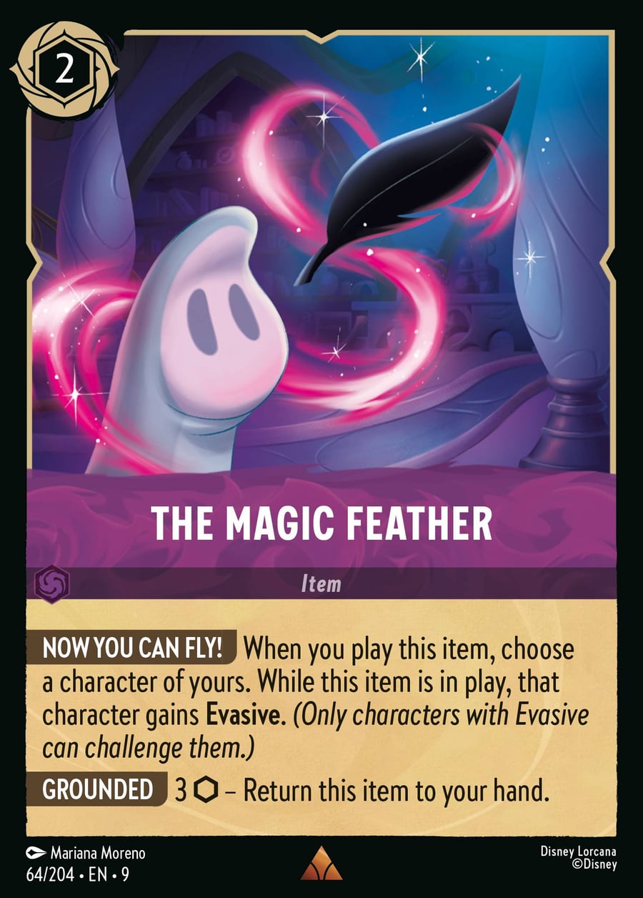 The Magic Feather card art