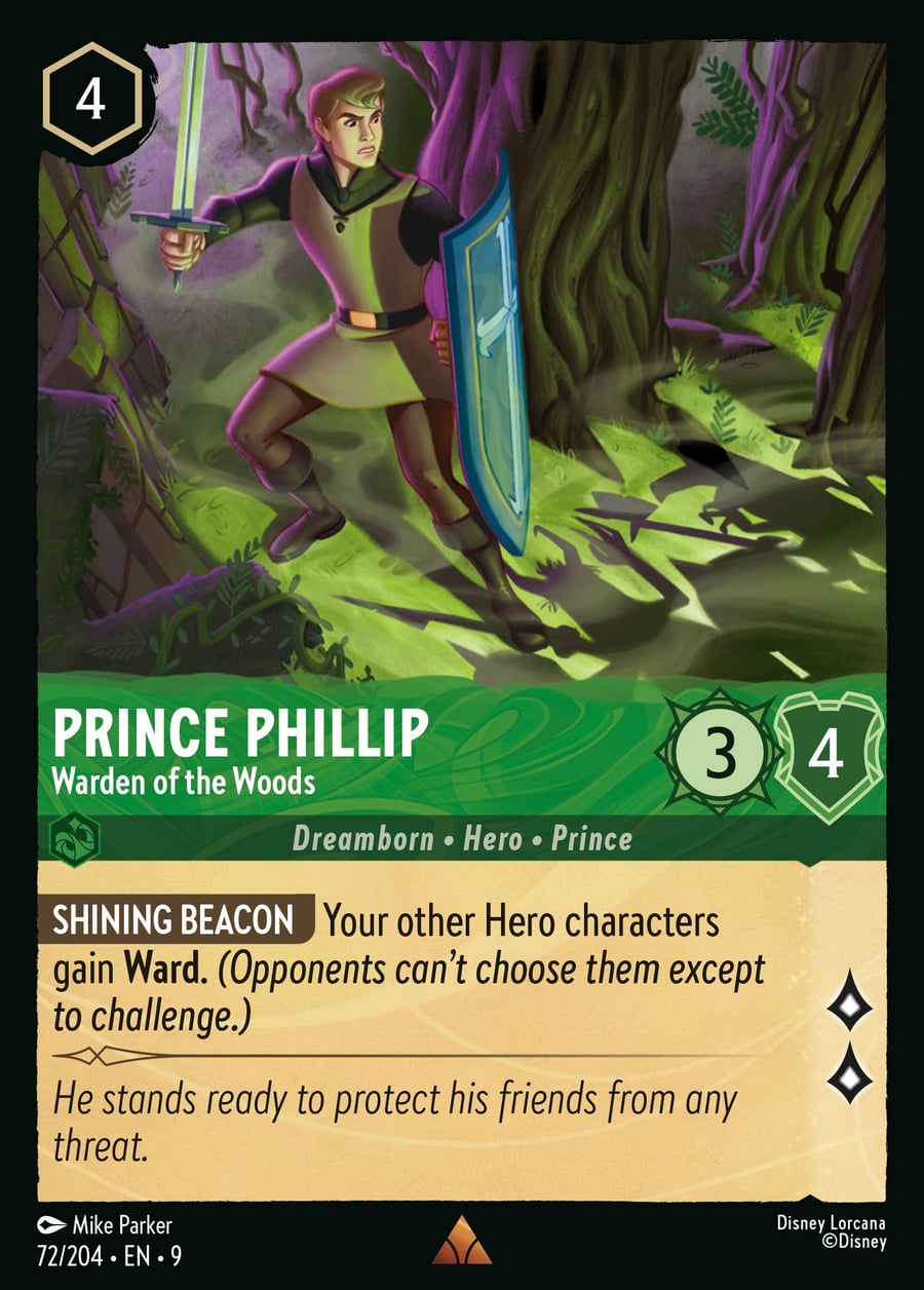 Prince Phillip - Warden of the Woods card art
