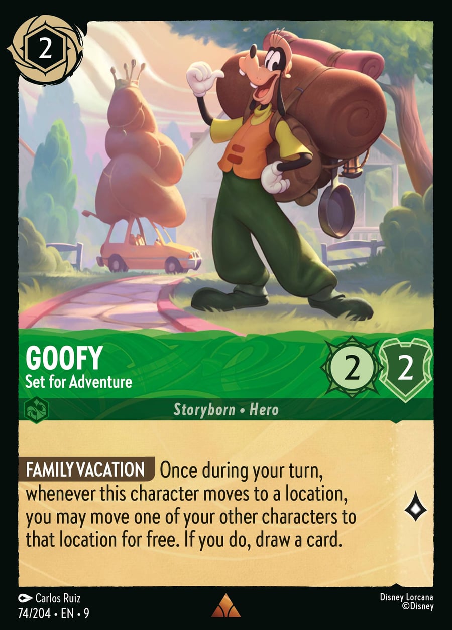 Goofy - Set for Adventure card art