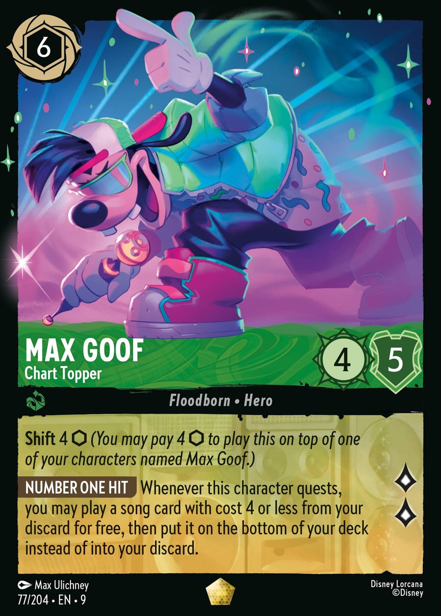 Max Goof - Chart Topper card art