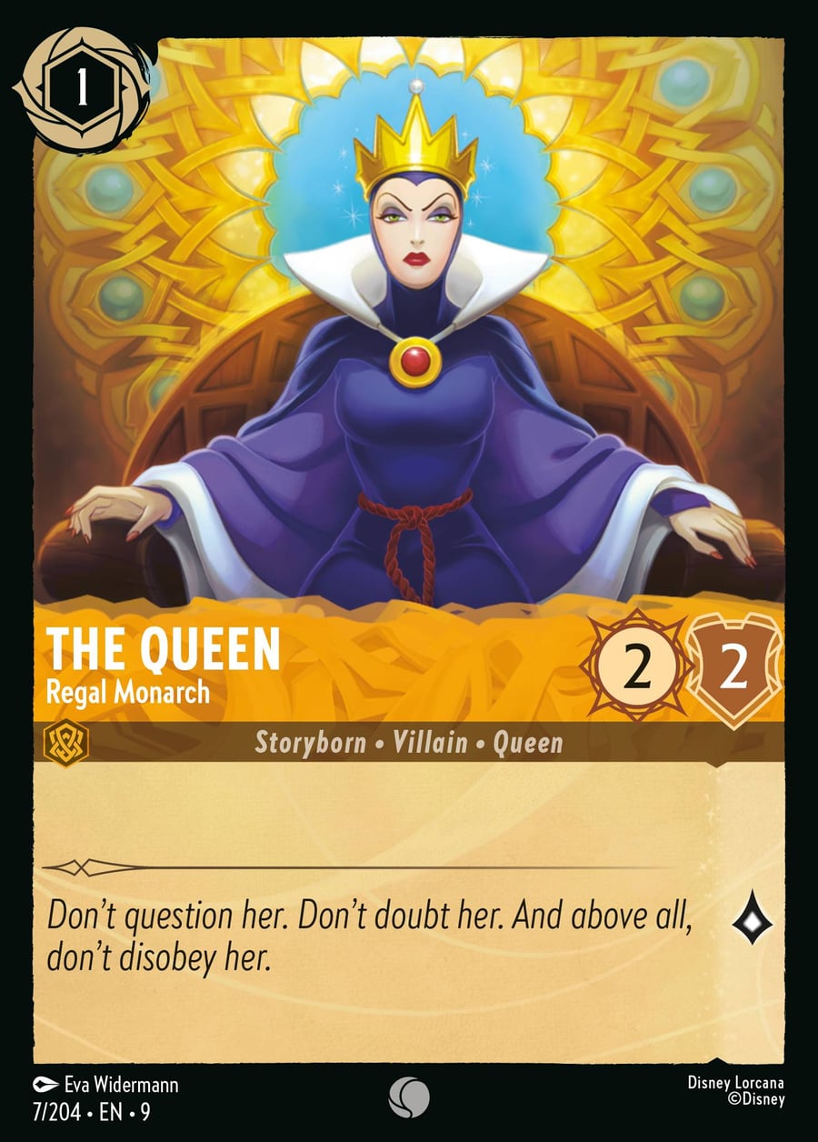 The Queen - Regal Monarch card art