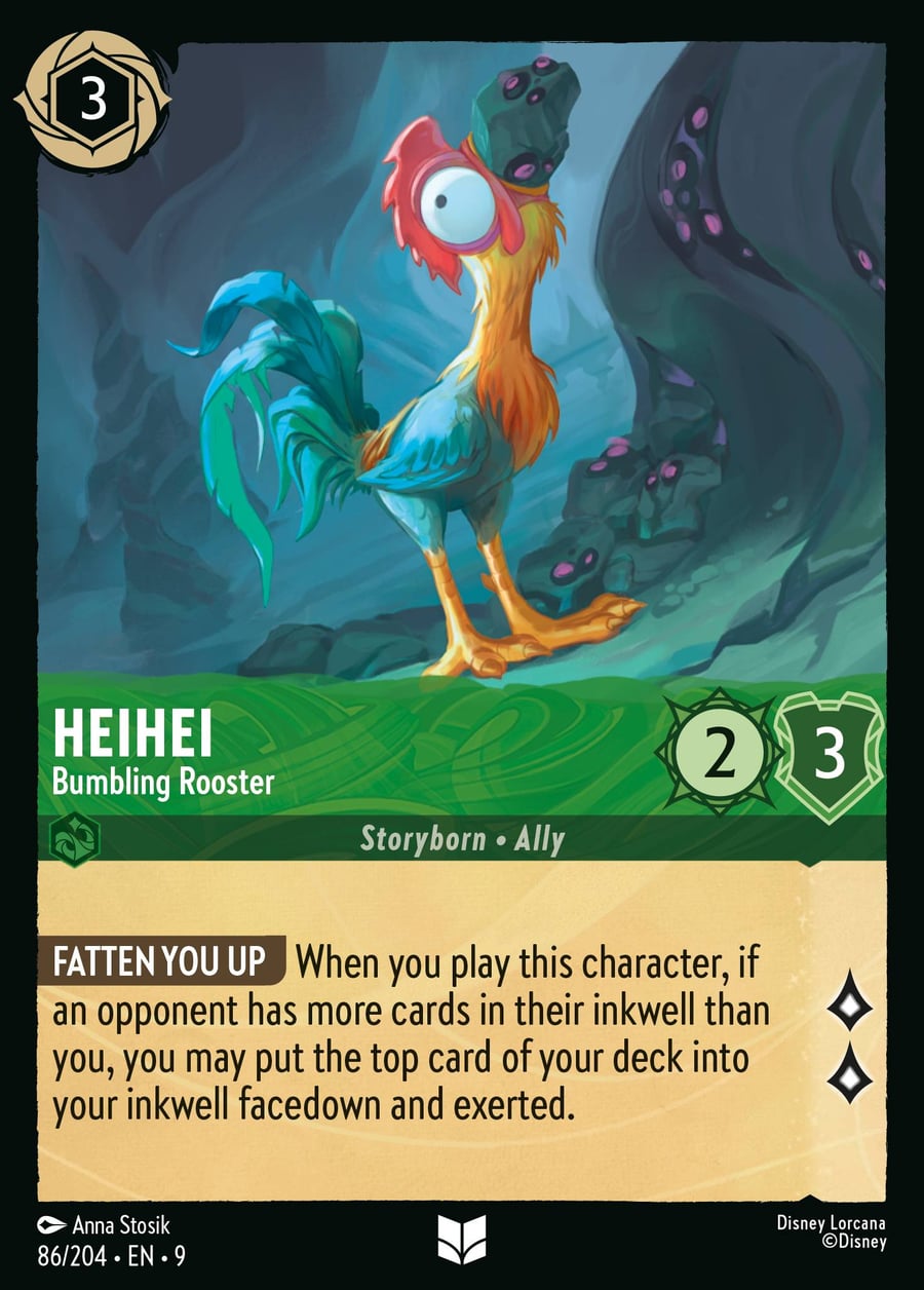 Heihei - Bumbling Rooster card art