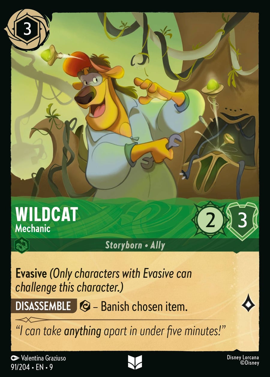 Wildcat - Mechanic card art