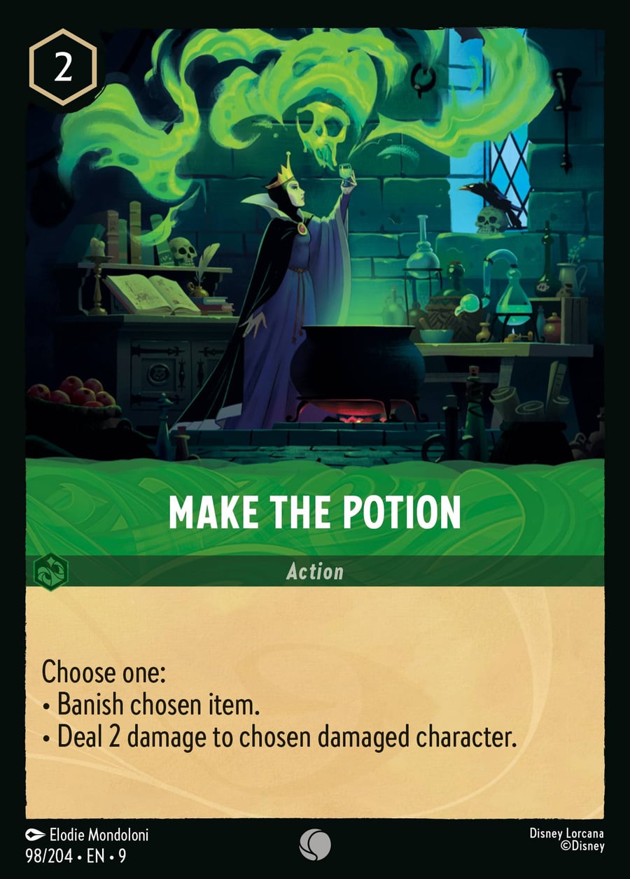 Make the Potion card art