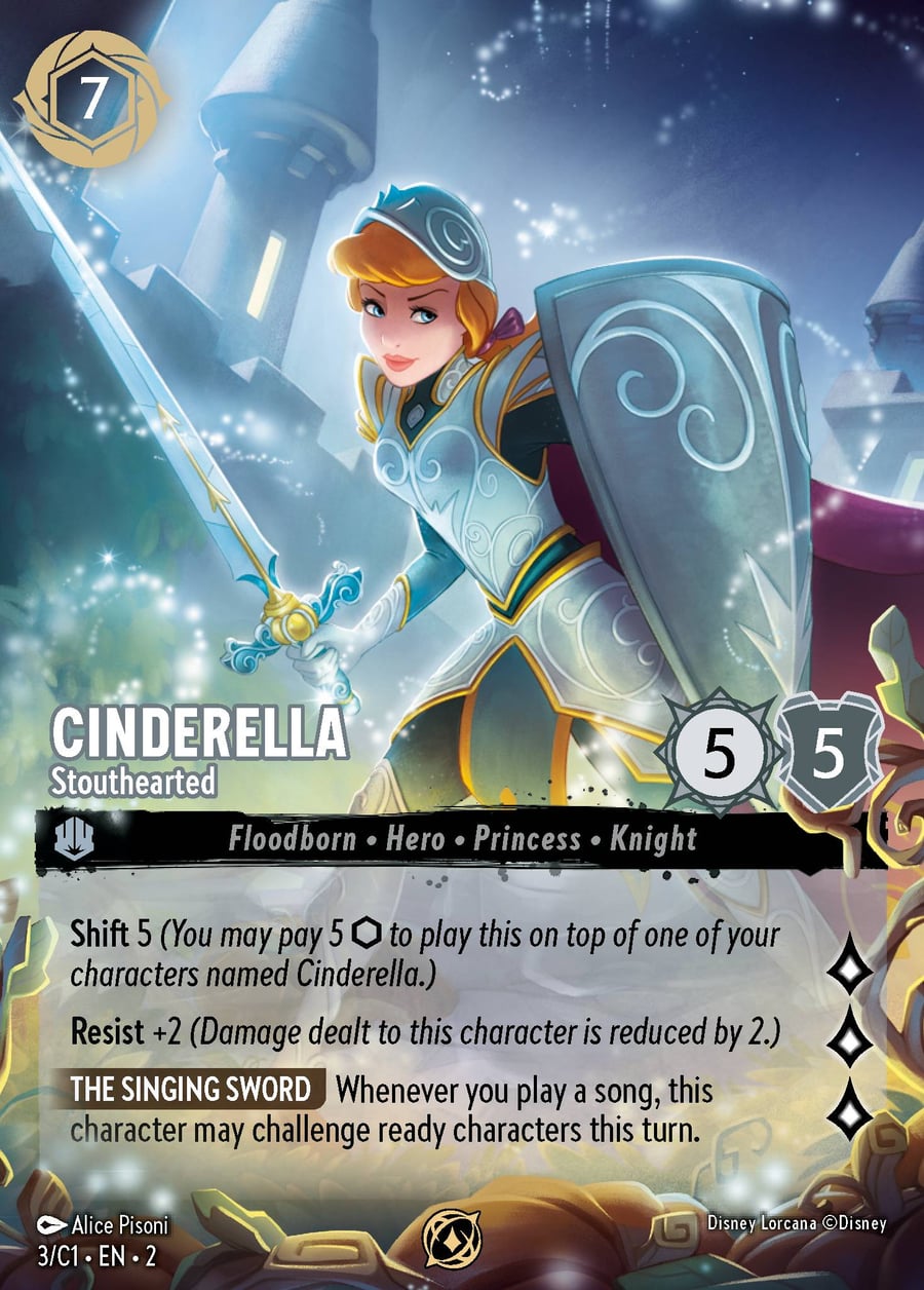Cinderella - Stouthearted card art