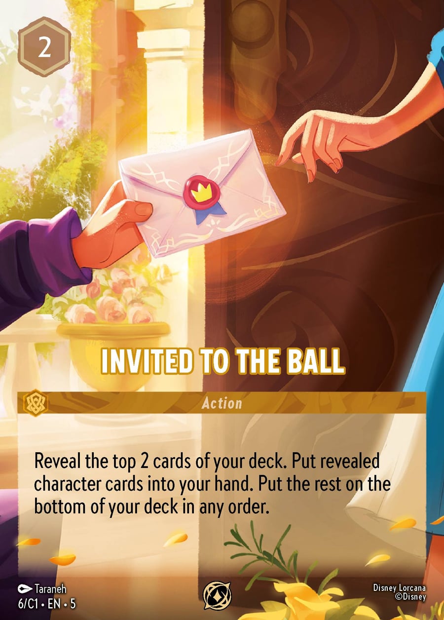 Invited to the Ball card art