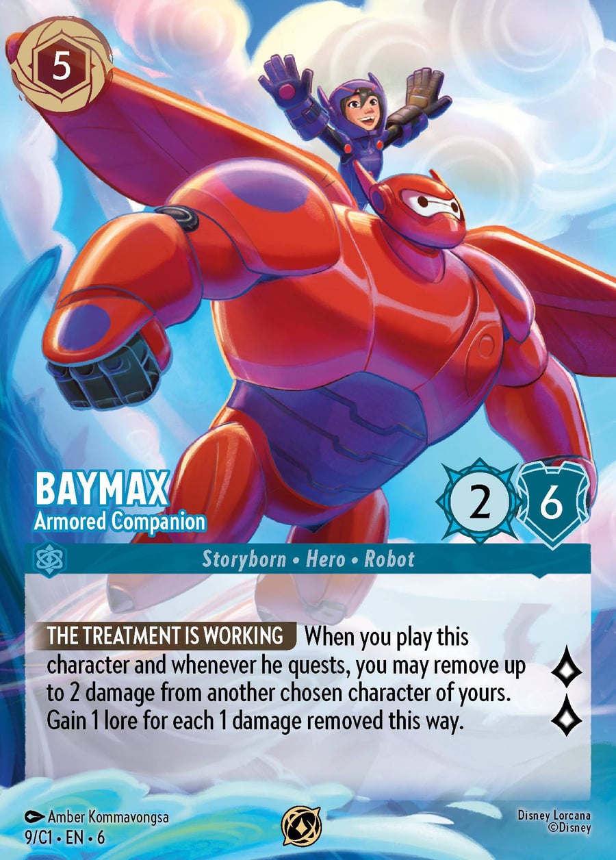 Baymax - Armored Companion card art