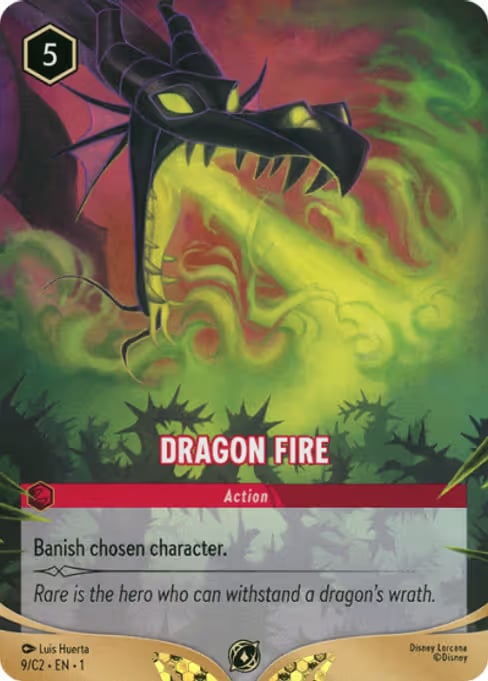 Dragon Fire card art