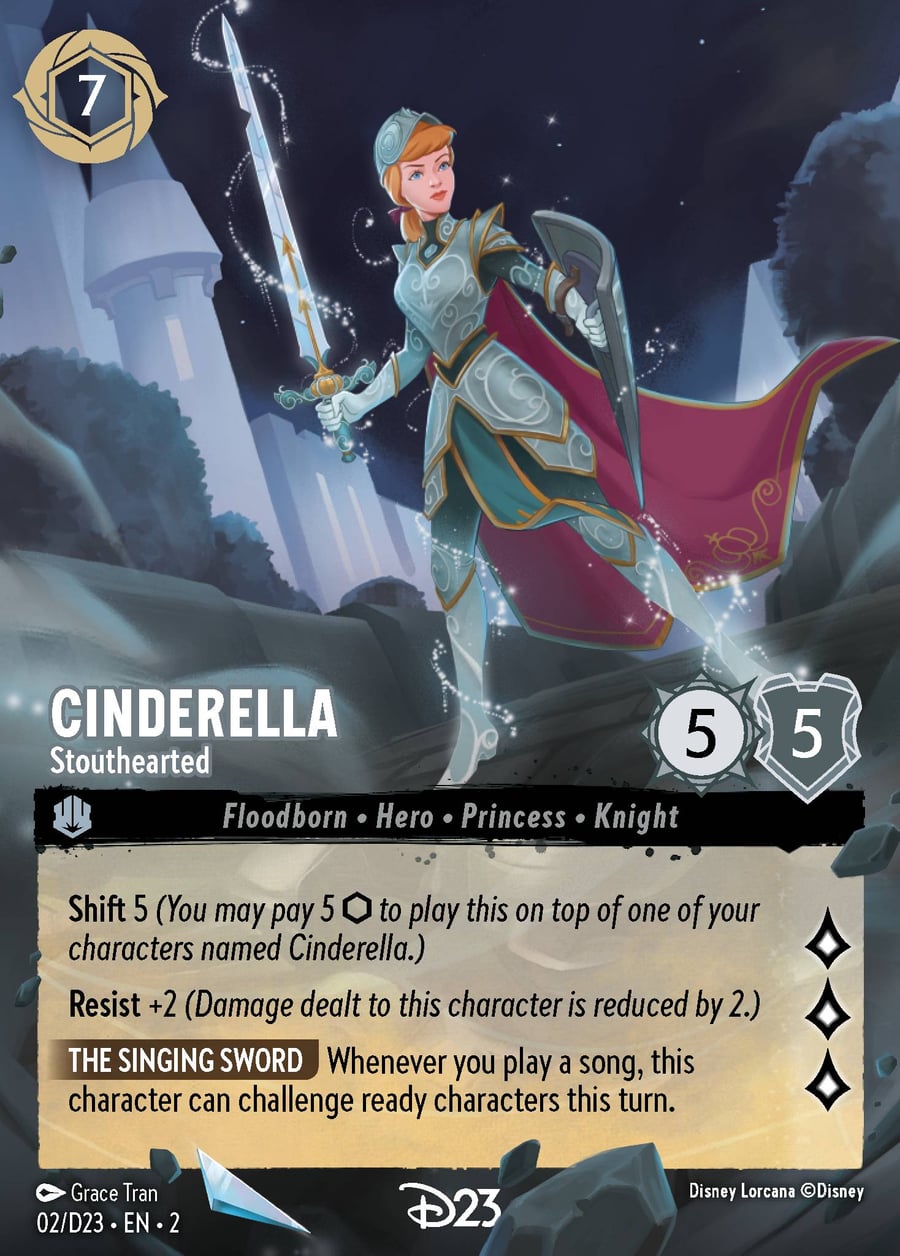 Cinderella - Stouthearted card art
