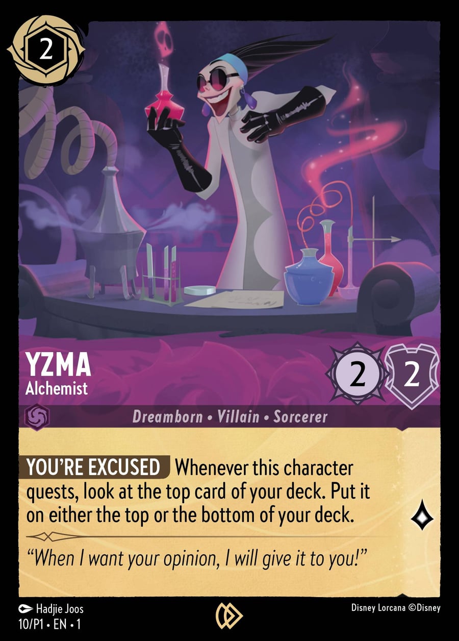 Yzma - Alchemist card art