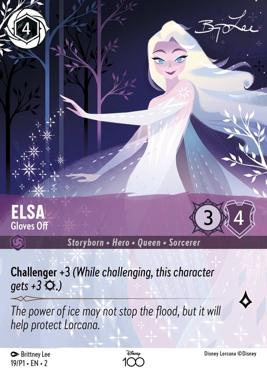 Elsa - Gloves Off card art